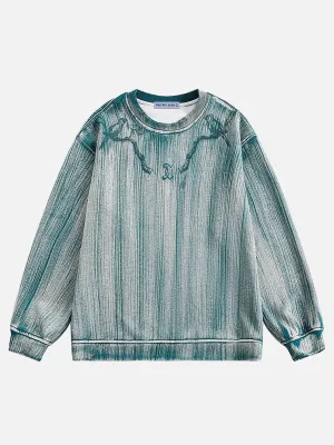 Aelfric Eden Stripe Washed Sweatshirt