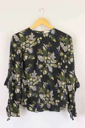 A.L.C Floral Top 8