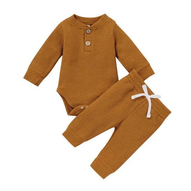 ASHER Waffle Knit Outfit