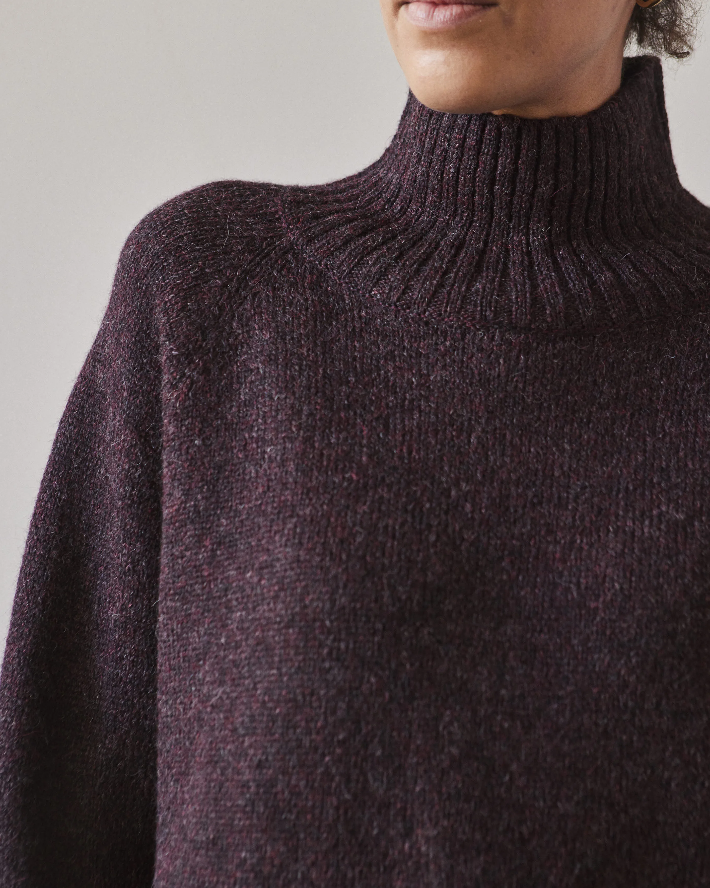 Atelier Delphine Vasilisa Sweater, Aubergine