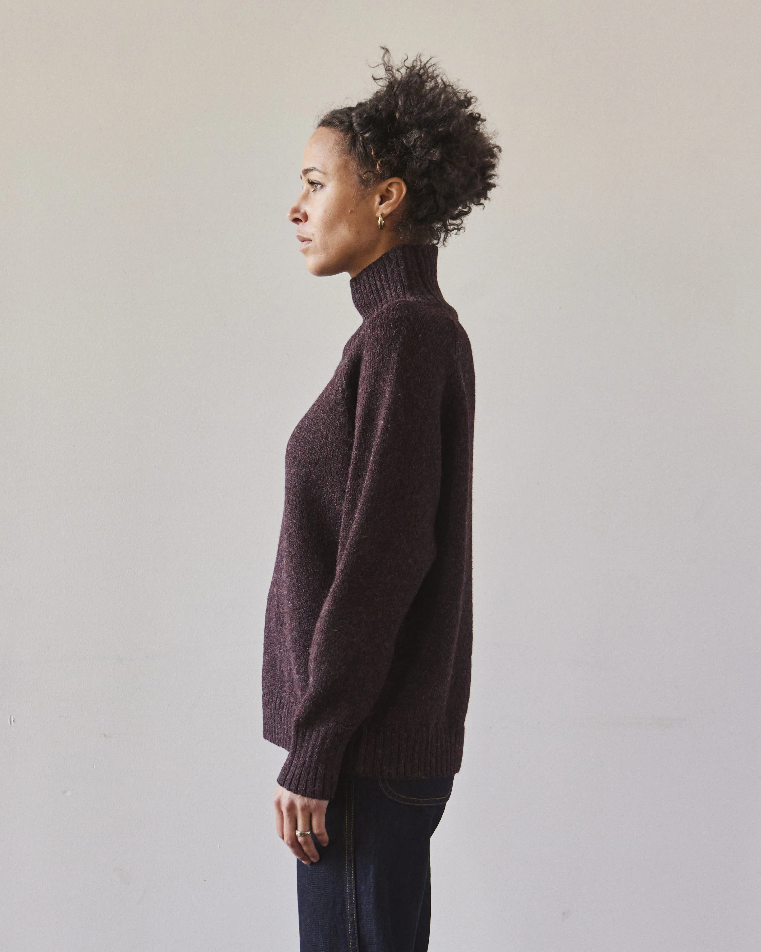 Atelier Delphine Vasilisa Sweater, Aubergine