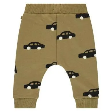 Baby Boys Pants | Olive- Cars | BABYFACE