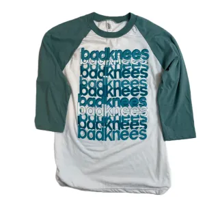 badknees LINES T-shirt - Autumn Blues