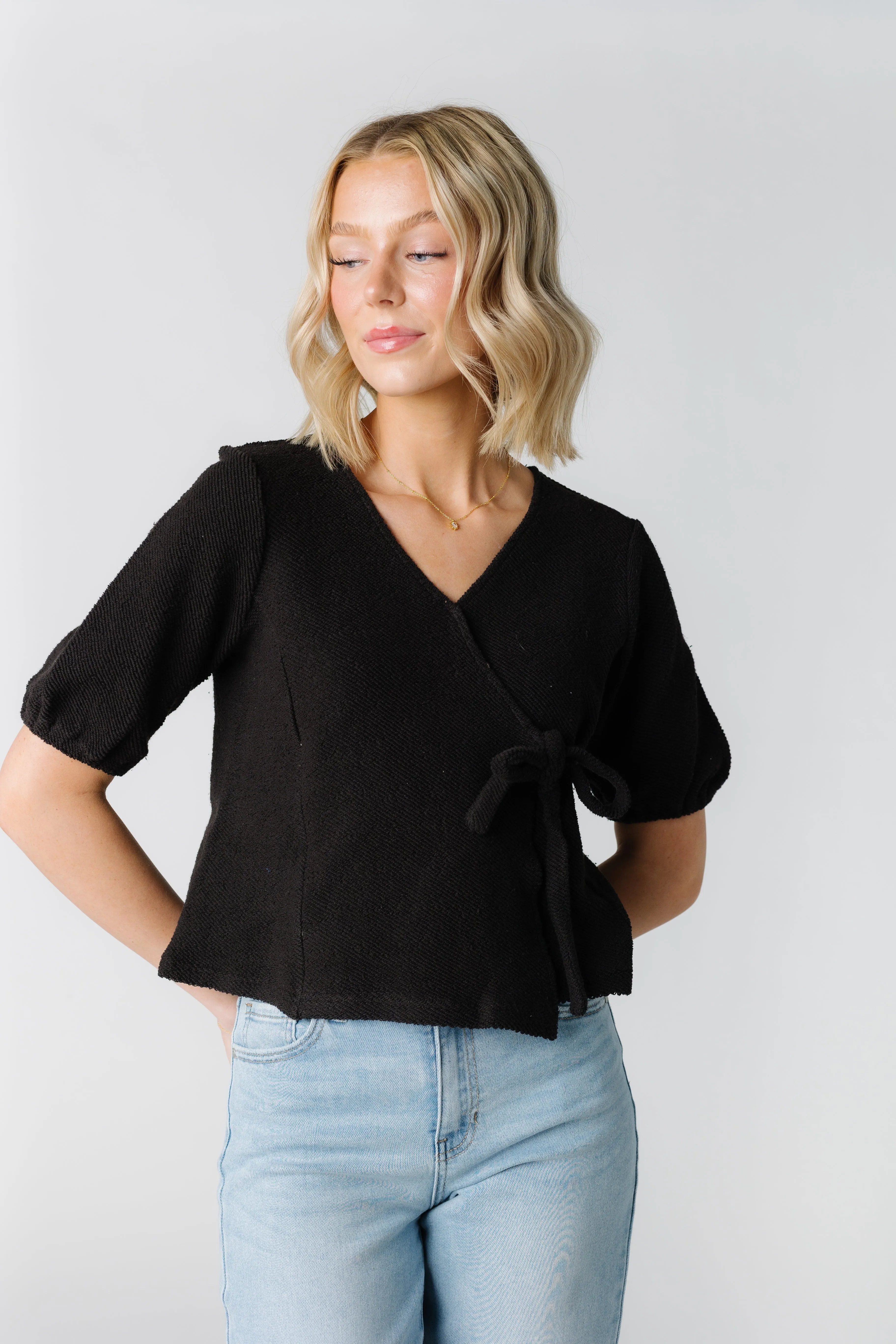 Citrus Pacific Coast Wrap Top