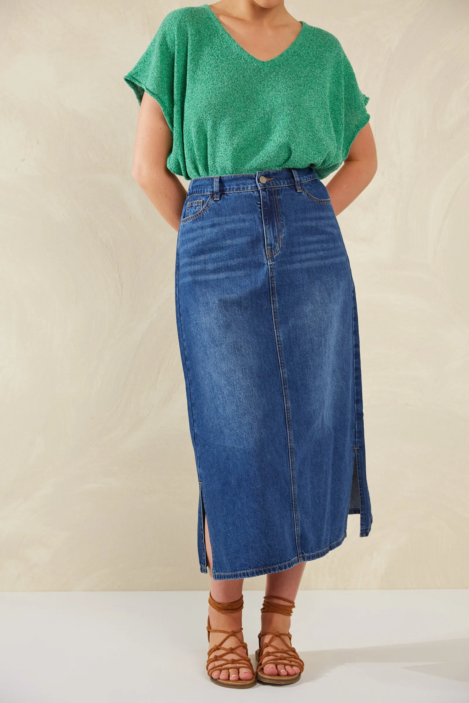 Dalton Denim Skirt