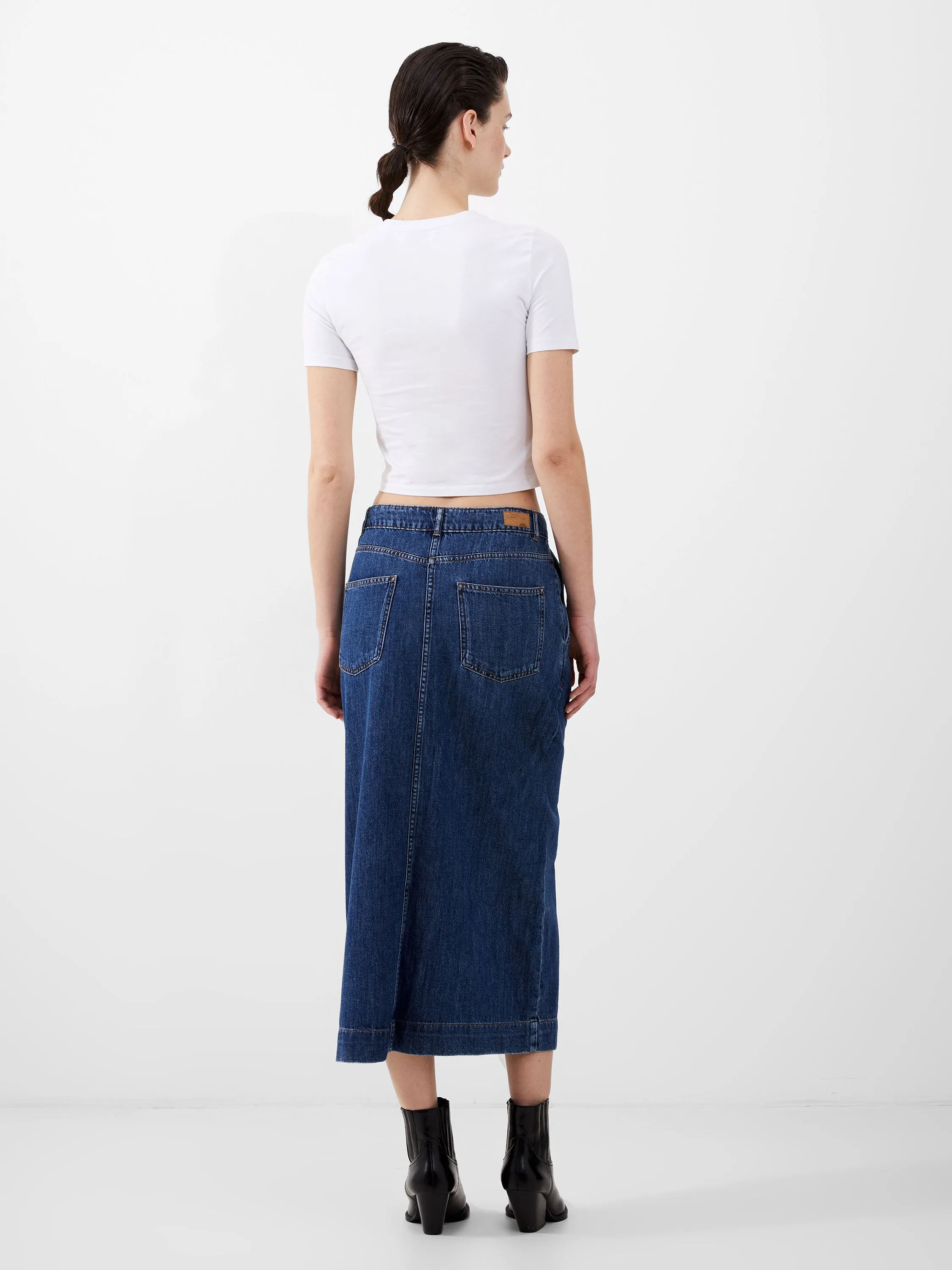 Denver Denim Midaxi Skirt