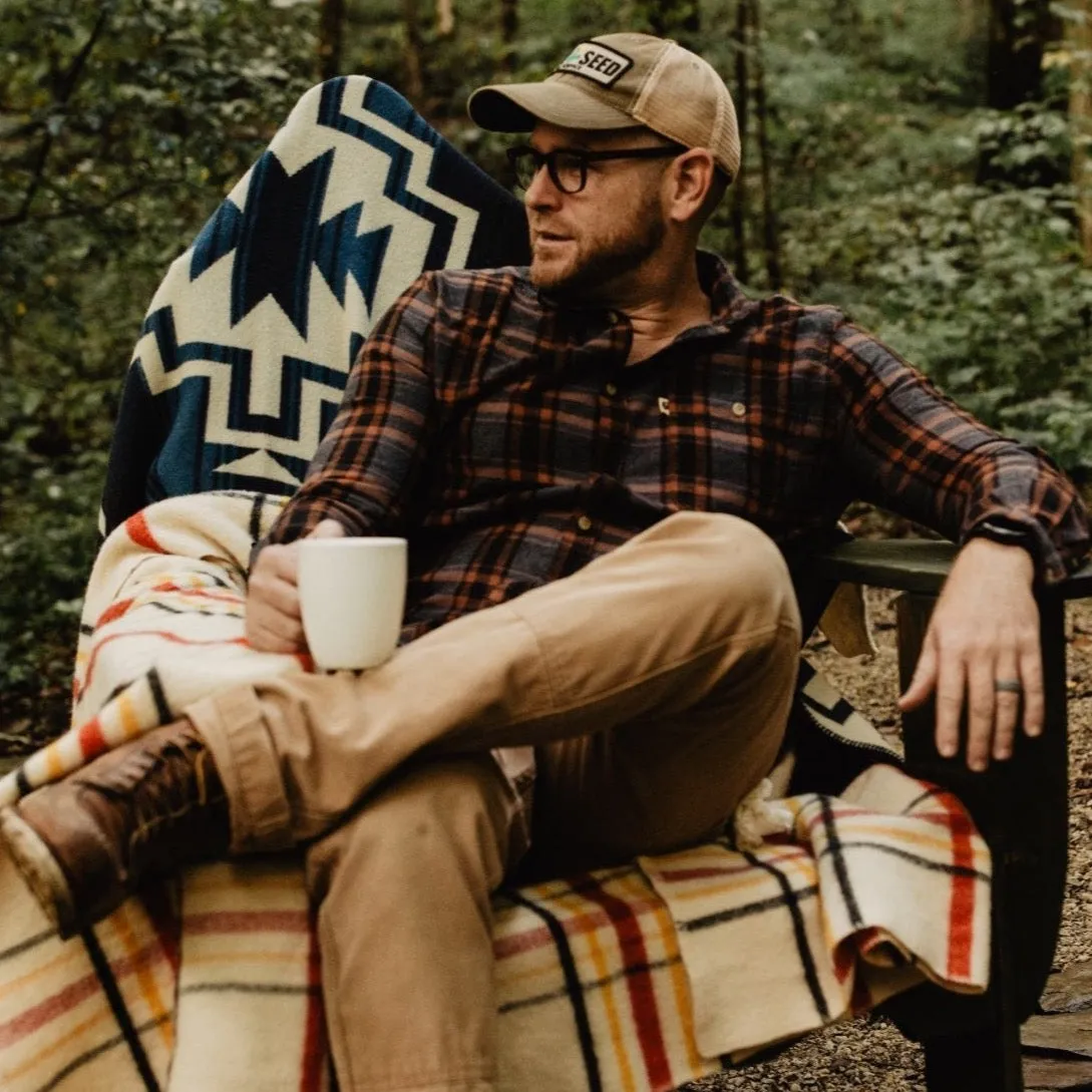 Fairbanks Flannel Shirt | Autumn Stone