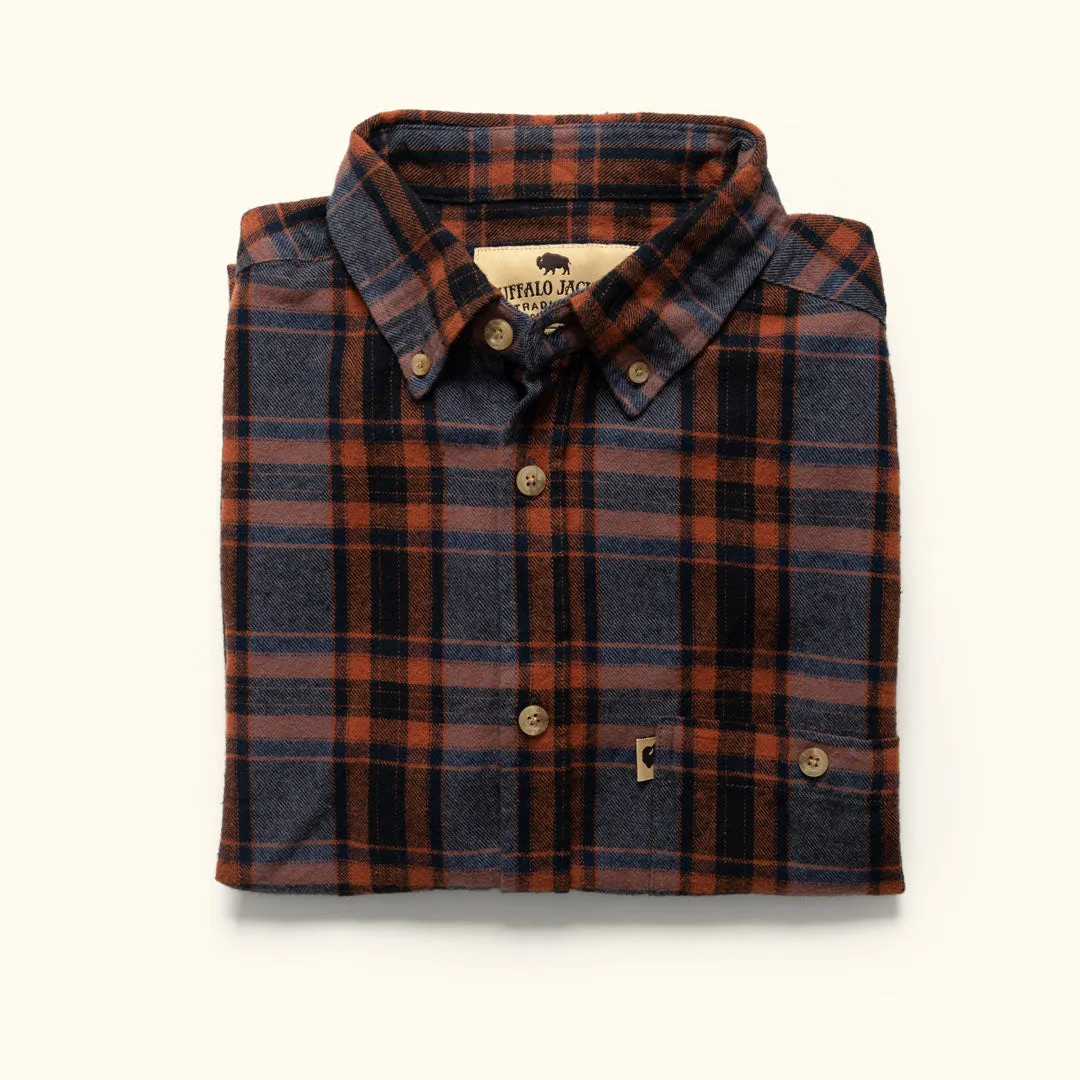 Fairbanks Flannel Shirt | Autumn Stone