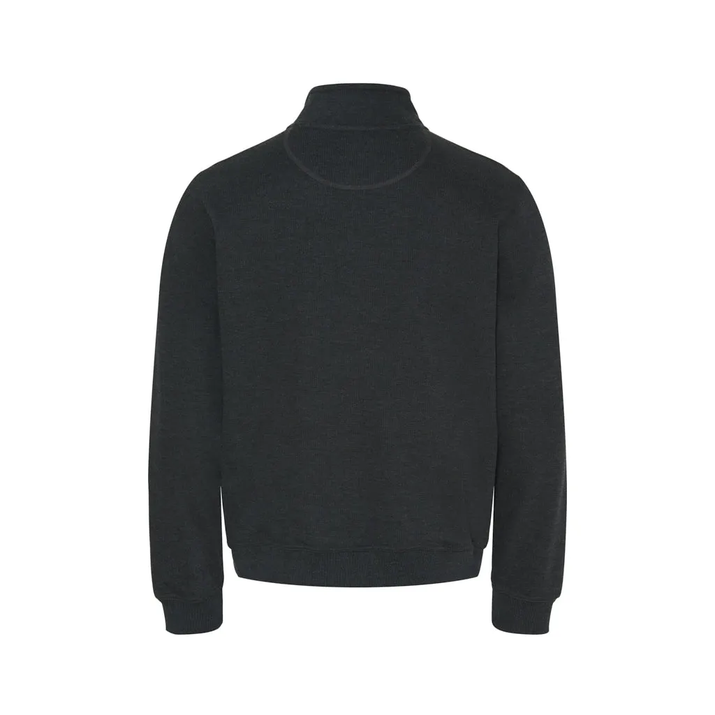 Garcia Long Sleeve Sweat Zip Cardigan - Graphite Melange