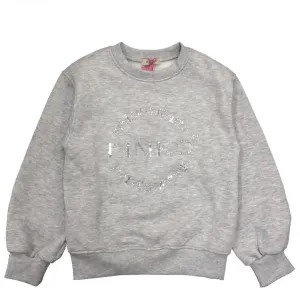 Girls Grey Sweatshirt