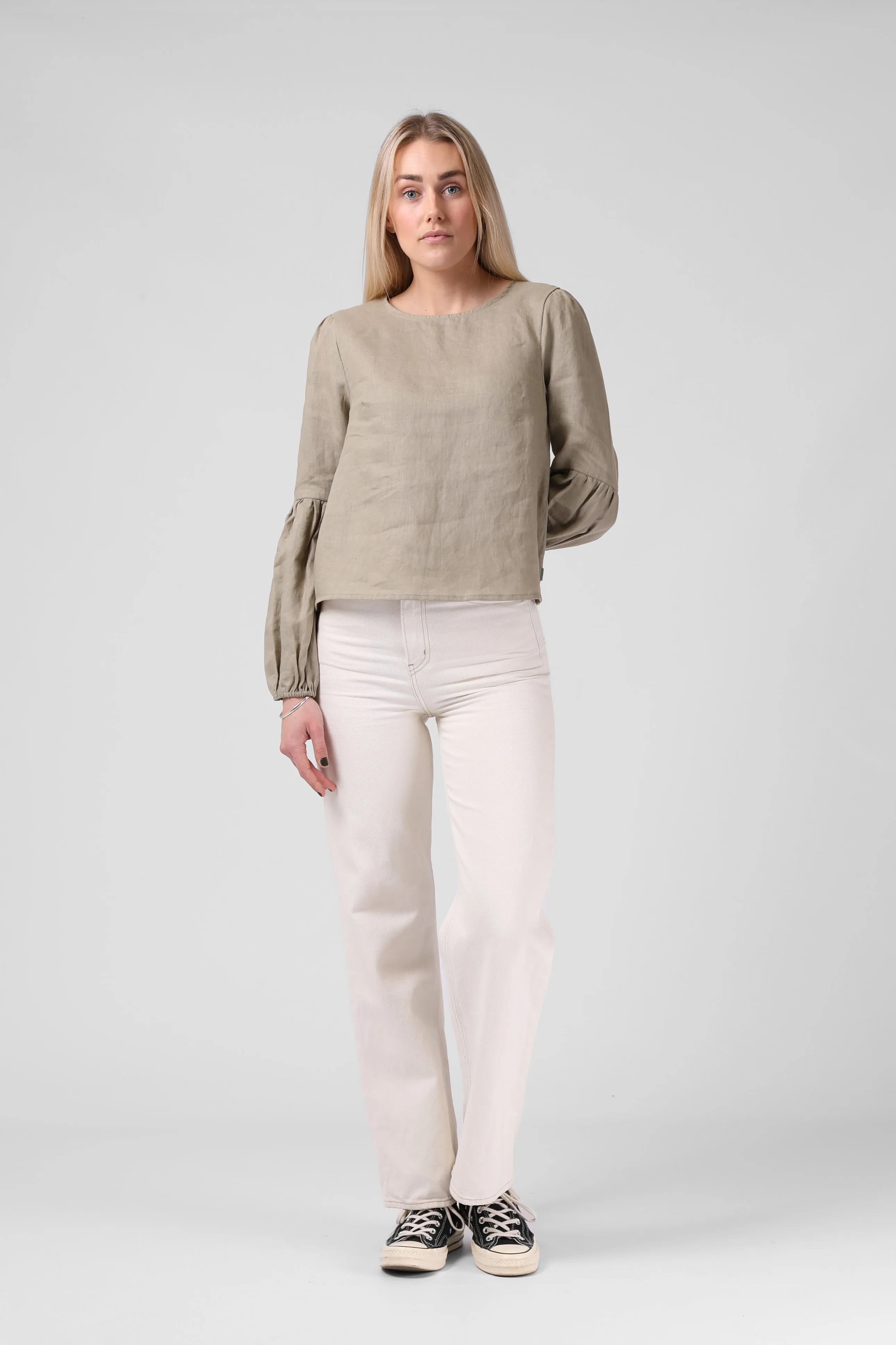 Isla Top - Light Khaki