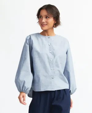 Jones | Shoulder Pleat Blouse