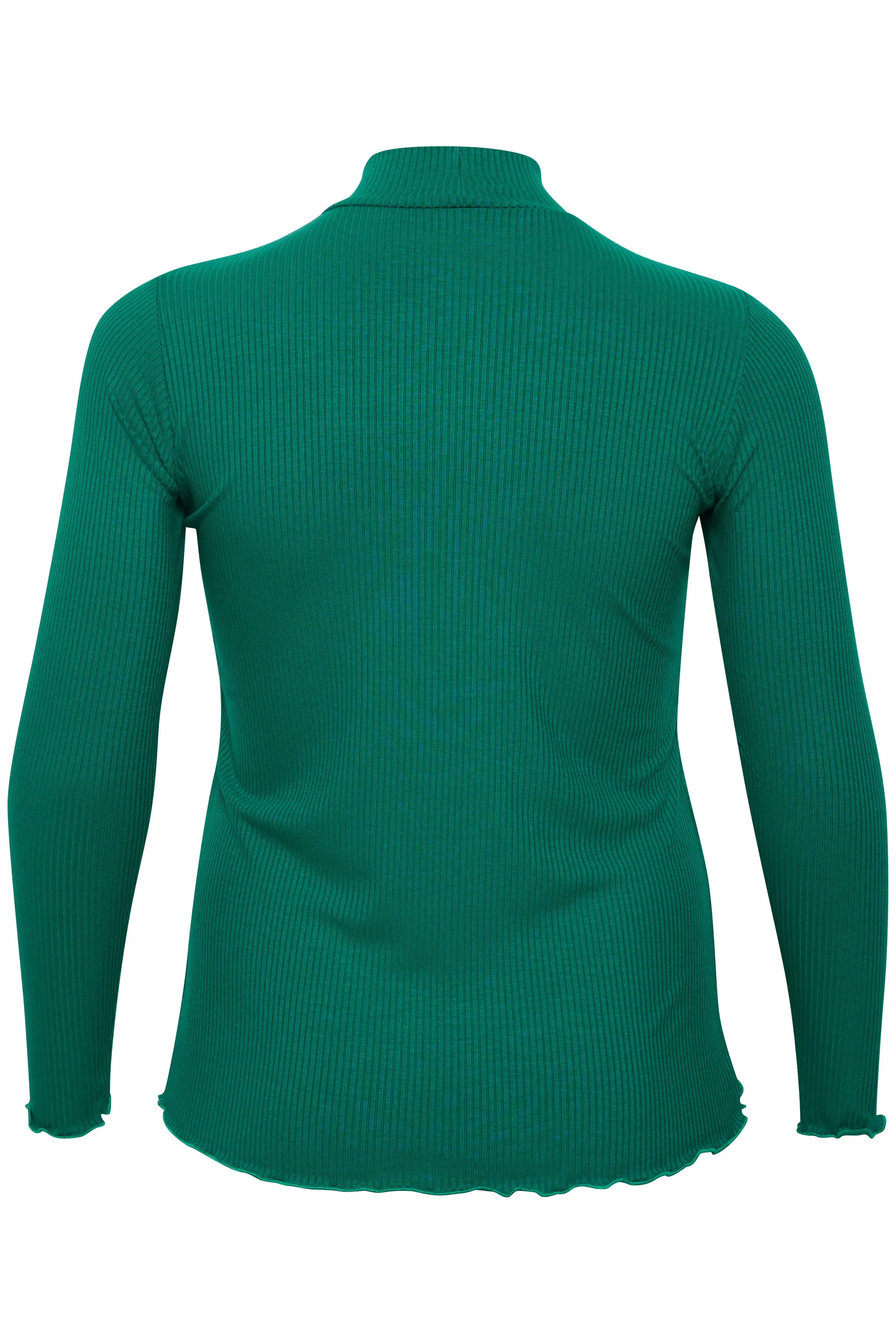 Kaffe Curve Dina Turtleneck Knit in Green