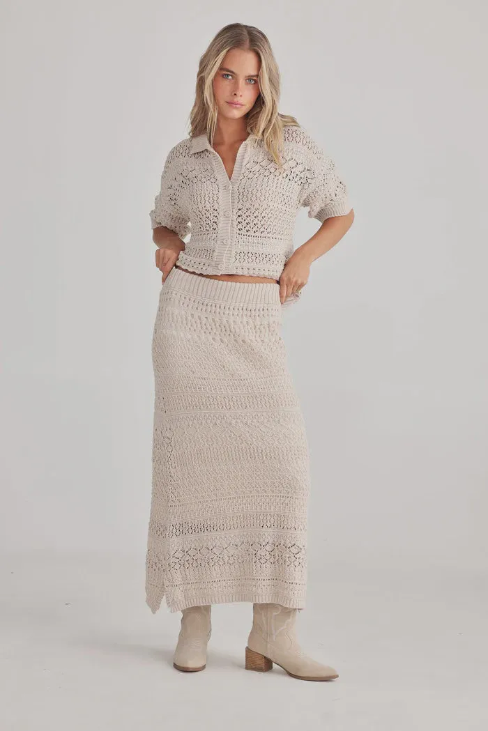 La Sol Skirt - Natural