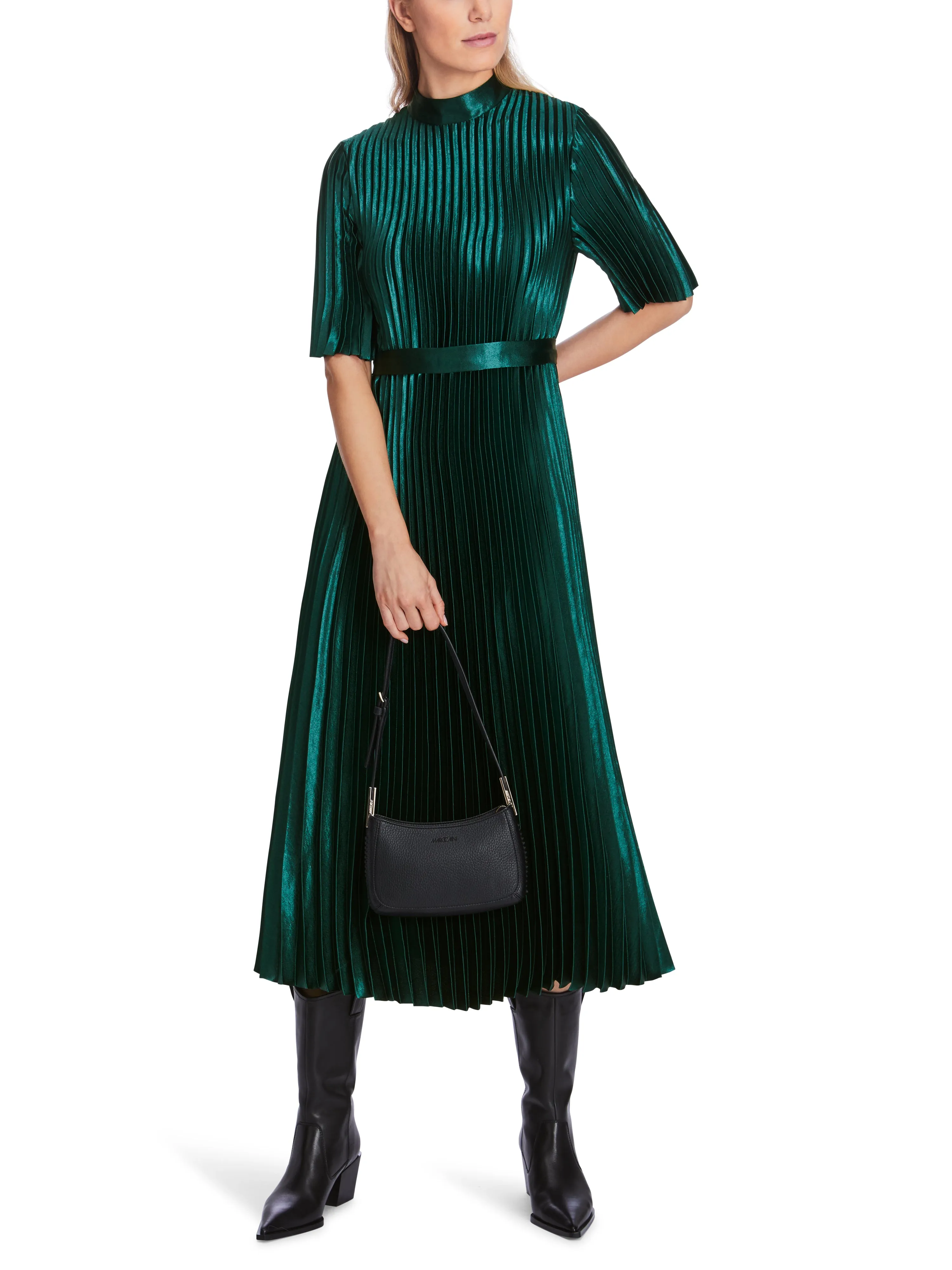 MARC CAIN Forest Green Dress