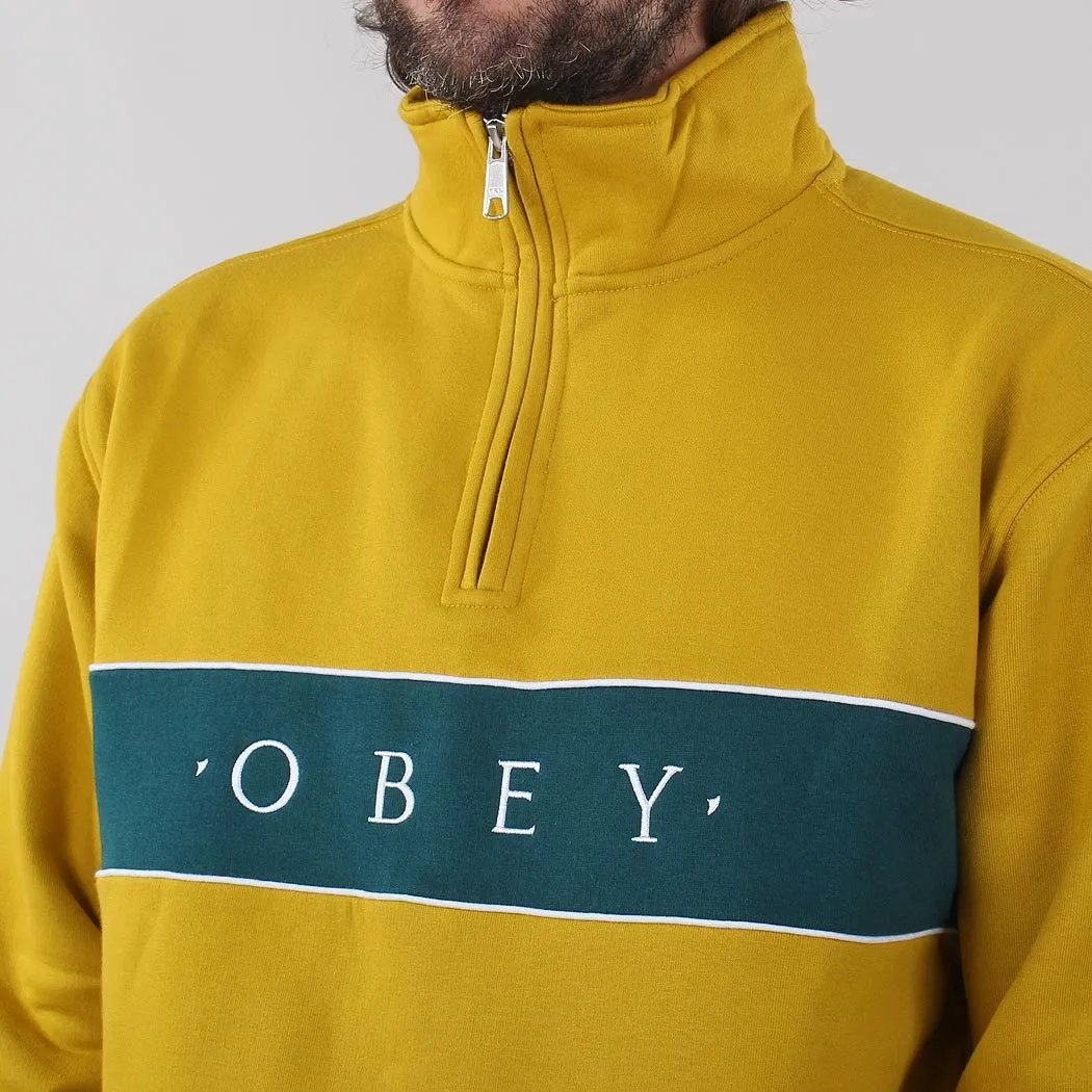 OBEY Deal Mock Neck Sweatshirt