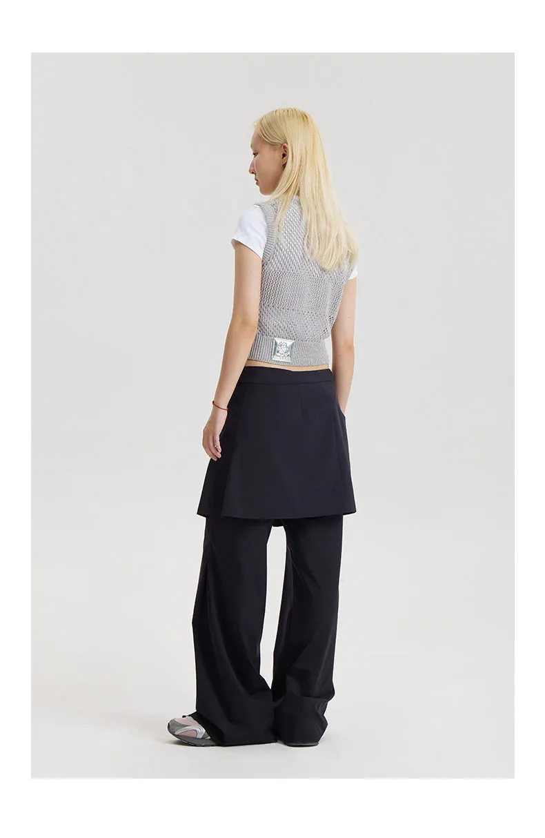 Pleated skirts and pants