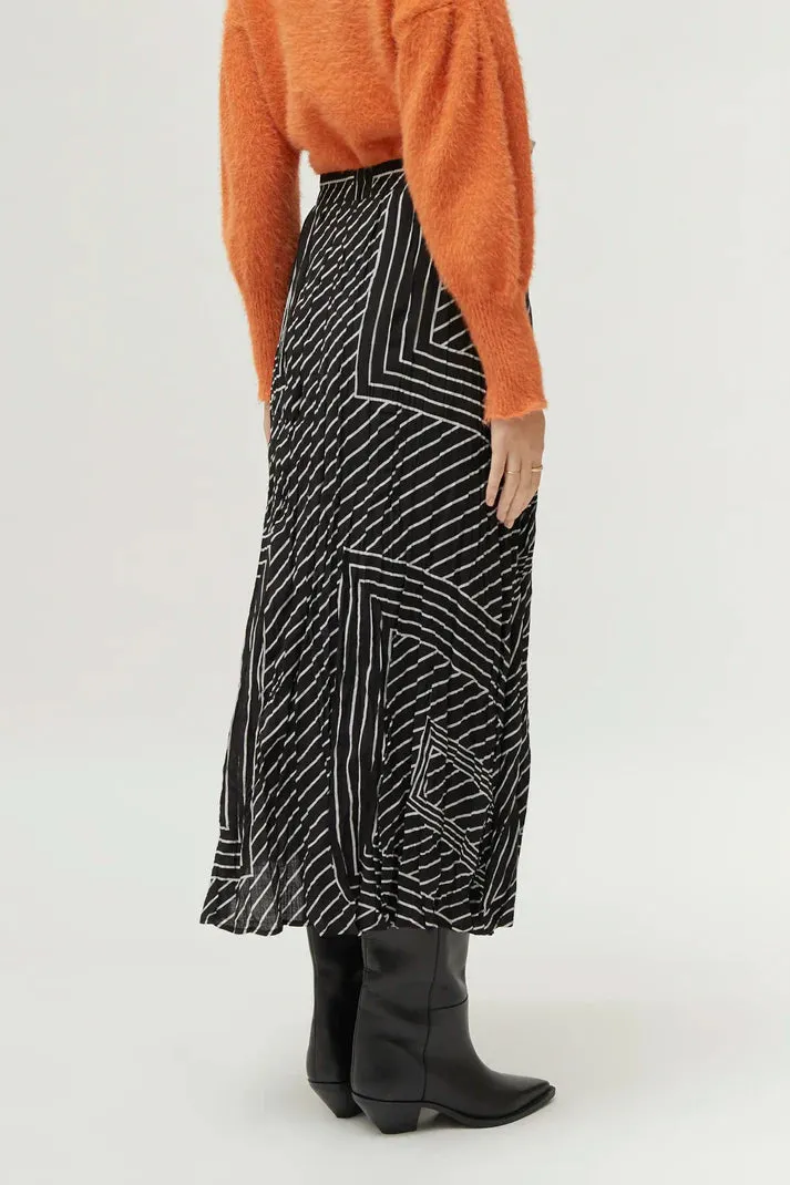 Sadie Stripe Skirt