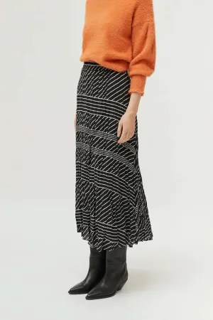 Sadie Stripe Skirt