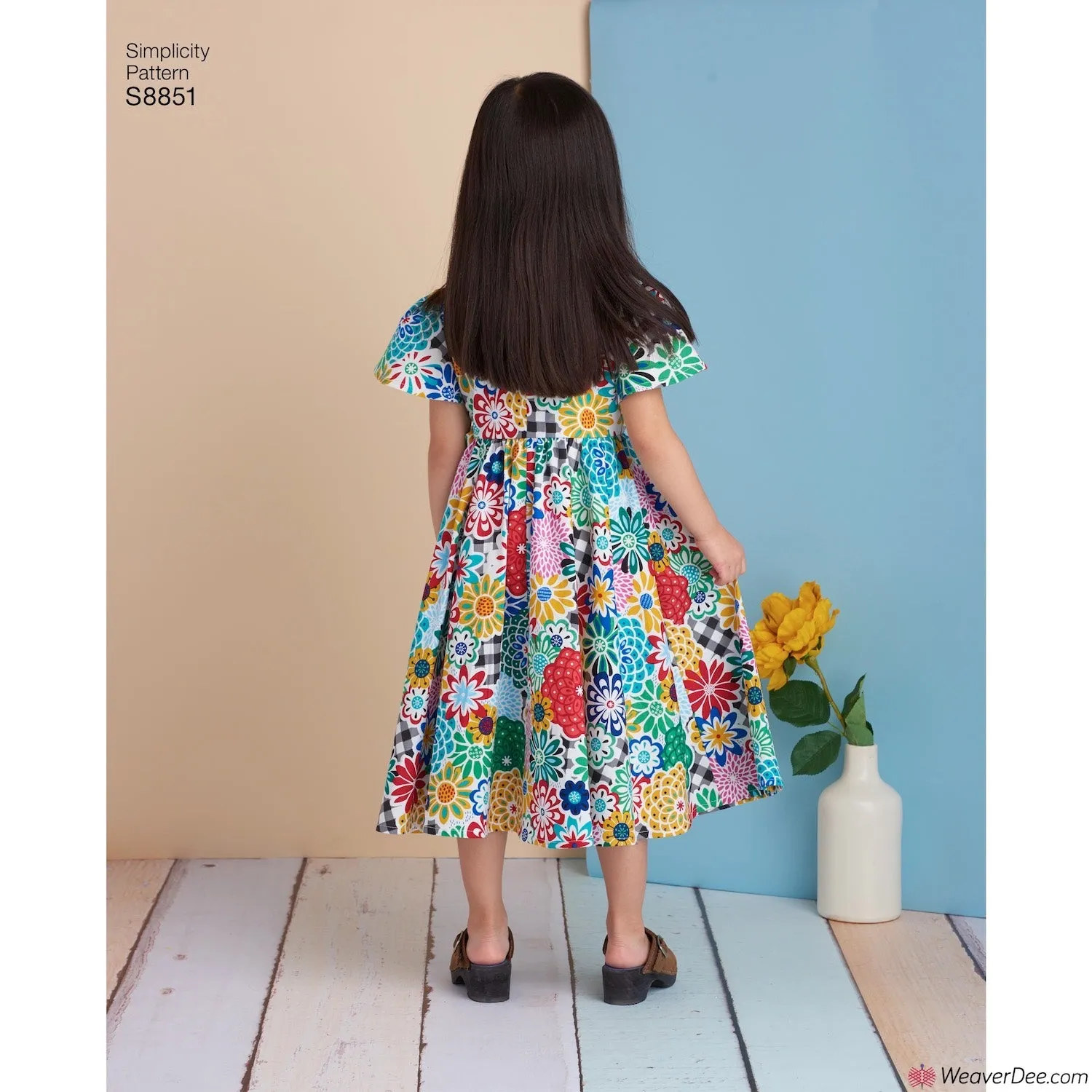 Simplicity Pattern S8851 Children's Dresses