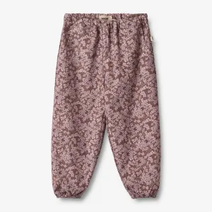 Trousers Lined Malou - hydrangeas