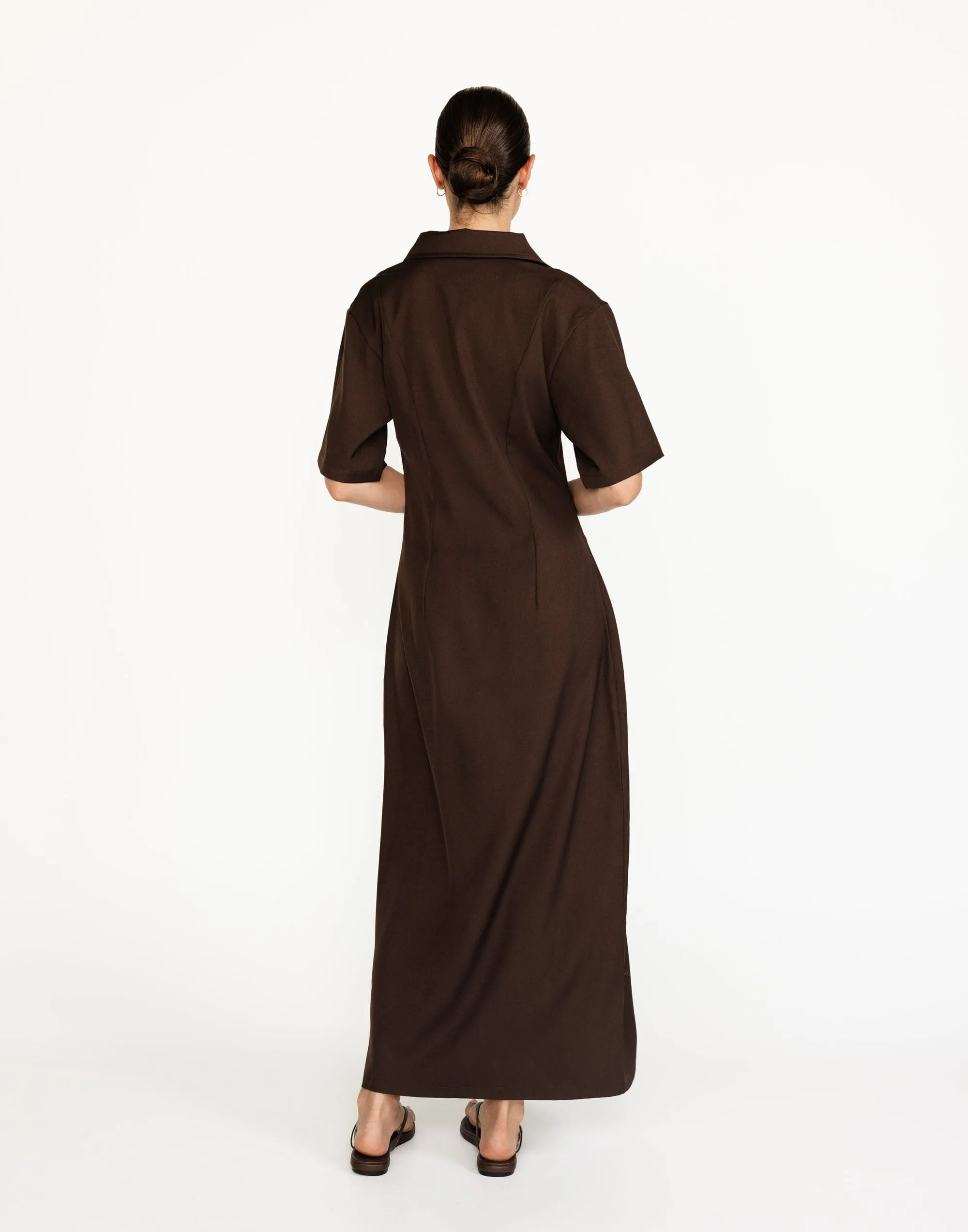 Vero Maxi Dress (Chocolate)