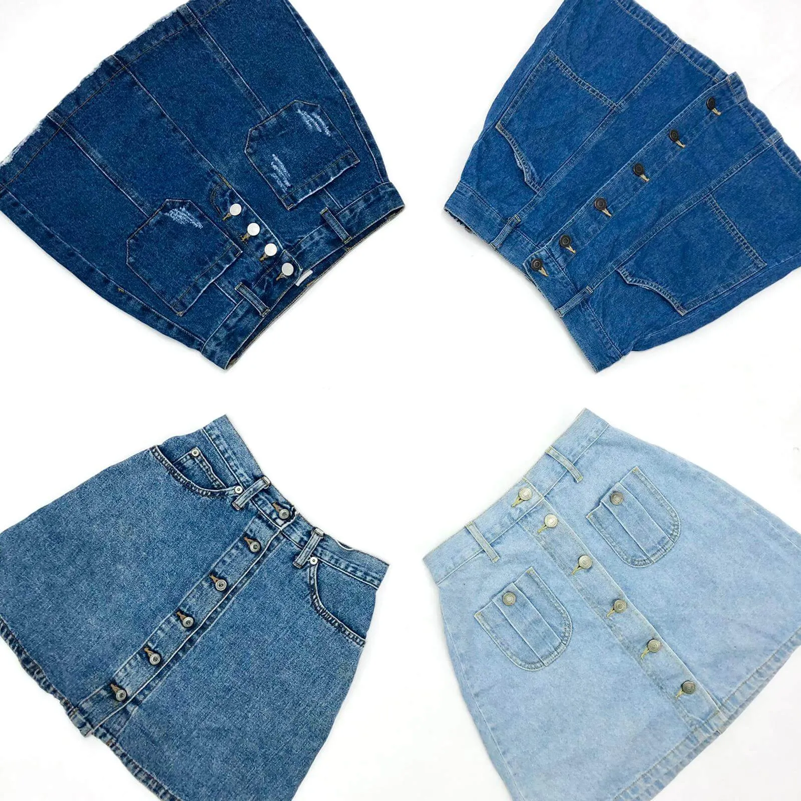 Vintage Denim Skirts